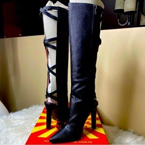 Jeffrey Campbell Vintage Nasty Gal Dominica boot size 8